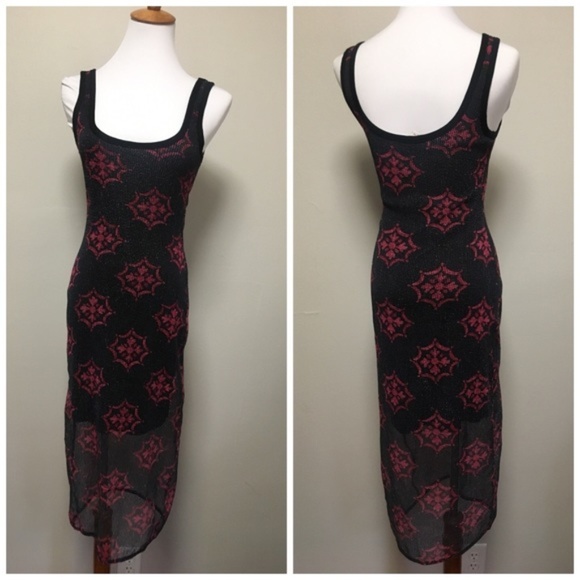 Anthropologie Dresses & Skirts - * 3/$12 Weston Wear Fishnet Bodycon Dress 202S170